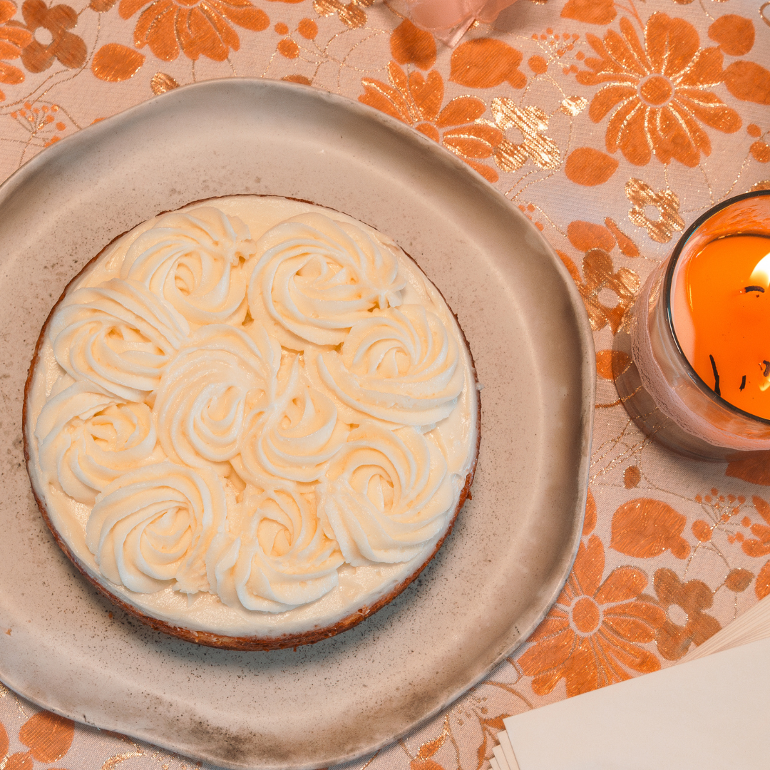 Classic Rosette Cheesecake